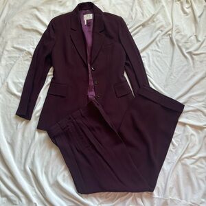 Easy Mondrian Made in Italy Wool Suit